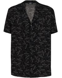 Balmain - Short Sleeve Shirts - Lyst