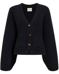 KHAITE - Die scharlachrote Strickjacke - Lyst