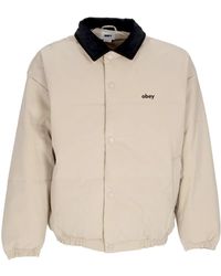 Obey - Light Jackets - Lyst