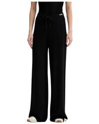 Guess - Wide Trousers - Lyst