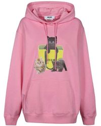 MSGM - Hoodies - Lyst