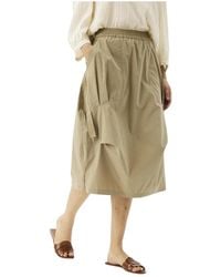 iN FRONT - Midi Skirts - Lyst