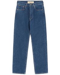 Valentino - Straight Fit Jeans - Lyst