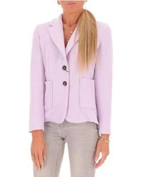 Marella - Jassen ,Paars ,Harley Jas Met Knopen - Lyst