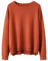 Kujten - Truien & Vesten ,Rood ,Wol Mela Pullover - Lyst