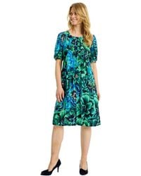 iN FRONT - Elegantes Lucette Kleid Mit 1/2 Ärmeln - Lyst