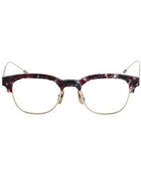 Thom Browne - Square Browline Optical Frame - Lyst