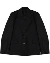 Séfr - Jassen ,Zwart ,Wol Amare Blazer - Lyst