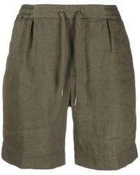 Ralph Lauren - Braune casual flat front shorts - Lyst