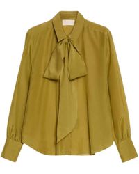 iBlues - Katoenen-Zijden Blouse - Lyst