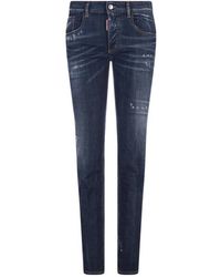 DSquared² - Slim Fit Denim Jeans - Lyst