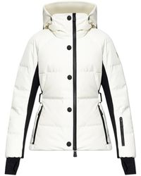 Moncler - Fitness ,Wit ,Leer Grenoble Performance & Style Jas - Lyst
