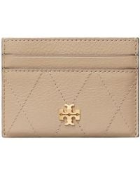 Tory Burch - Charlie Quilted Card Case - Lyst