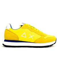 Sun 68 - Gelbe sneakers tom solid - Lyst