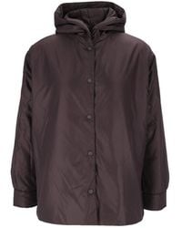 Aspesi - Jassen ,Bruin ,Nylon New Camp Field Jacket - Lyst
