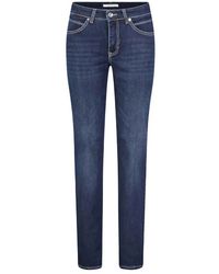 M·a·c - Jeans ,Blauw ,Katoen Melanie Jeans Regular Fit Classic - Lyst