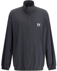 Balenciaga - X Under Armour Windjack Met Print - Lyst
