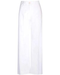 Patou - Wide Trousers - Lyst