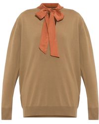 Valentino Garavani - V-Neck Knitwear - Lyst