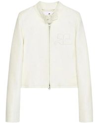 Courreges - Leather Jackets - Lyst