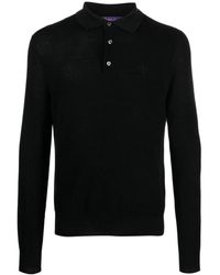 Ralph Lauren - Schwarzer langarm-hoodie casual pullover - Lyst