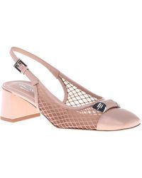 Baldinini - Court shoe in nude mesh - Lyst