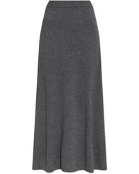 Lisa Yang - Rokken ,Grijs ,Kasjmier Dolly Skirt - Lyst