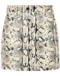 Alberta Ferretti - Leather Skirts - Lyst