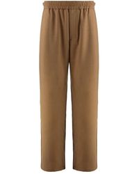 Ami Paris - Straight Trousers - Lyst