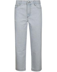 A.P.C. - Jeans > straight jeans - Lyst