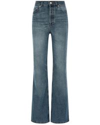 A.P.C. - Jeans ,Blauw ,Katoen Romy High-Rise Flared Jeans - Lyst