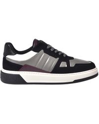 Baldinini - Suede And Leather Trainers - Lyst