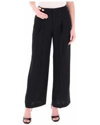 HUGO - Wide Trousers - Lyst