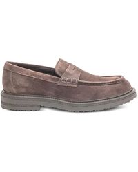 Sturlini - Dunkelbraune Wildleder-Loafer - Lyst