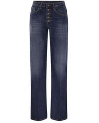 Dondup - Jacklyn Wide-Leg Jeans - Lyst