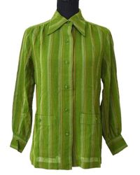 Dior Tops laine d`occasion - Vert