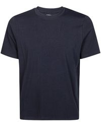 Alpha Studio - Tops ,Blauw ,T-Shirt Mm - Lyst