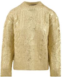 Akep - Round-Neck Knitwear - Lyst
