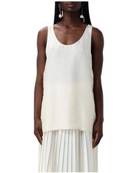 Philosophy Di Lorenzo Serafini - Sleeveless Tops - Lyst