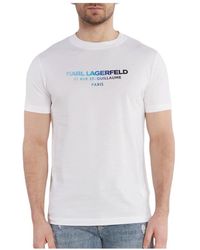 Karl Lagerfeld - Tops > t-shirts - Lyst