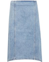 JW Anderson - Denim Skirts - Lyst