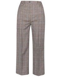Barbara Bui - Broeken ,Bruin ,Wol Wollen Broek - Lyst