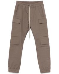 Rick Owens - Hellbraune Shorts Mit Kordelzug Und Elastischem Bund - Lyst