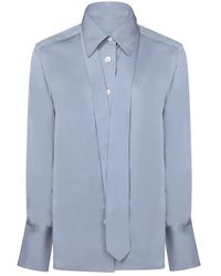 Paul Smith - Blaues Hemd Damenmode Stil - Lyst