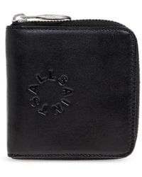 AllSaints - Arlo Leder-Reißverschluss-Geldbörse - Lyst