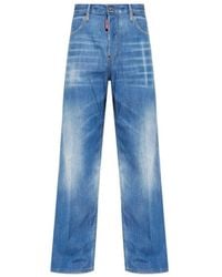 DSquared² - Wide Jeans - Lyst