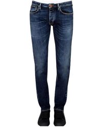 Emporio Armani Slim Fit Jeans - - Heren - Blauw