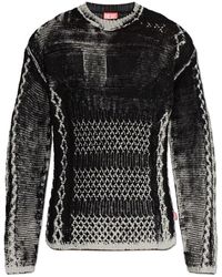 DIESEL - Round-Neck Knitwear - Lyst