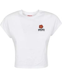 KENZO - Weißes boke crest baby t-shirt - Lyst