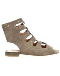 Liu Jo - Flat Sandals - Lyst